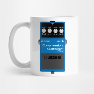 Boss CS-3 Compression Sustainer Guitar Effect Pedal Mug